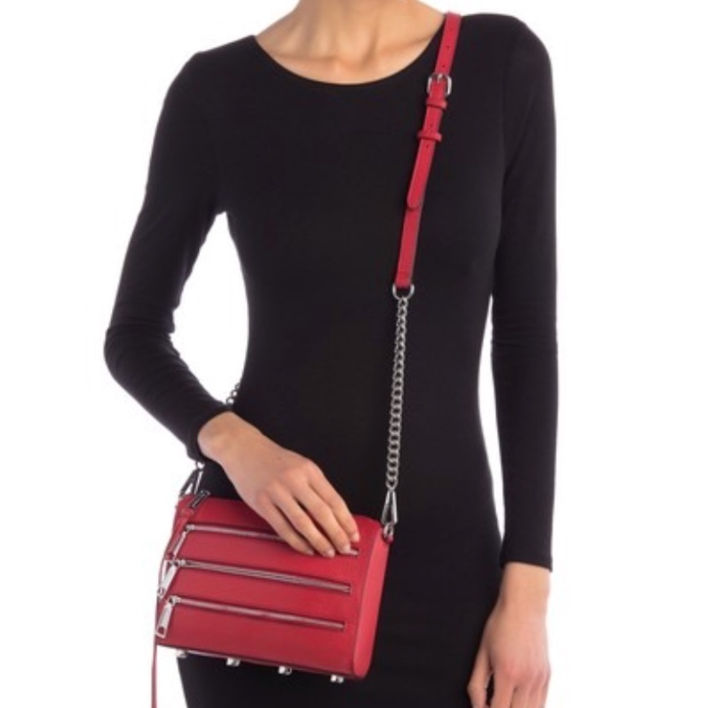 💕 HP 💕 Rebecca minkoff mini 4 zip bag